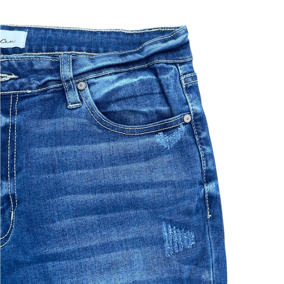 KANCAN Heidi Mid-Rise Stretch Flare Jean - Picture 4 of 6